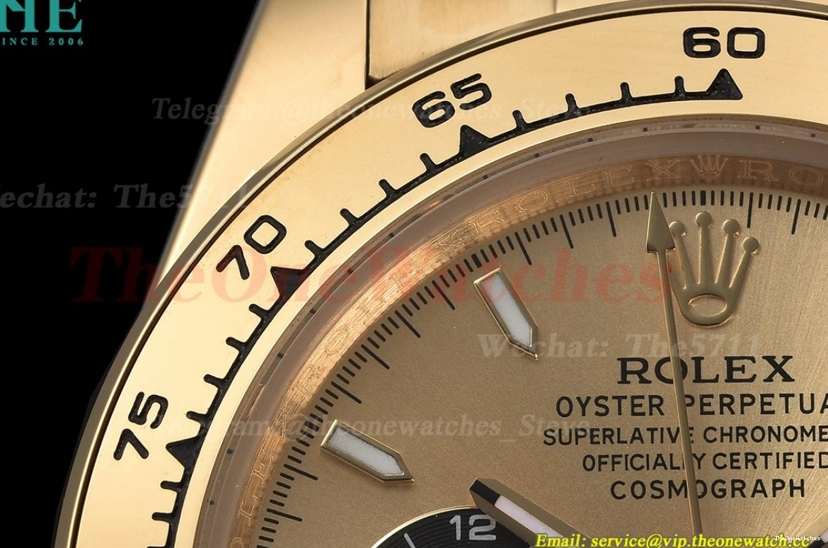 YG GDF Dial Gold 40mm YG Daytona A3836 0303